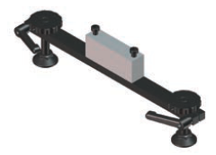 Ring track support with magnets