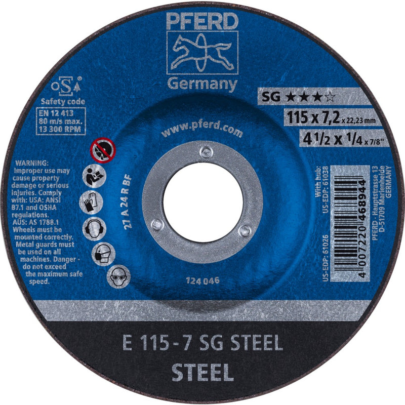 PFERD Navrondeller E 115-7 SG STEEL