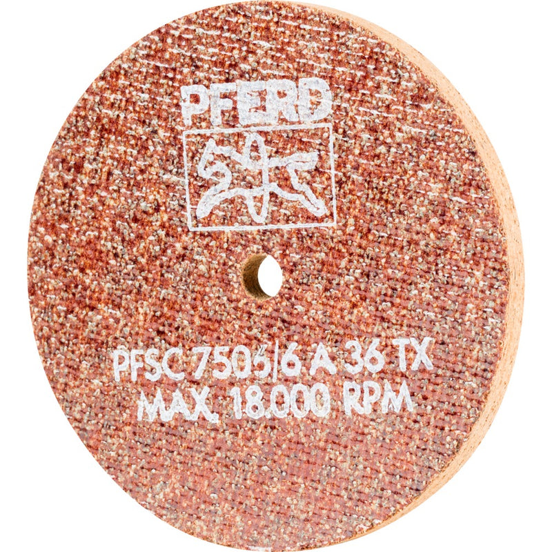 PFERD Poliflex finslipskivor PF SC 7506/6 A 36 TX